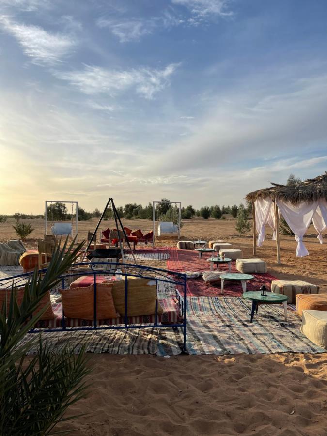 Desert Experience Glamping Hotell Merzouga Exteriör bild