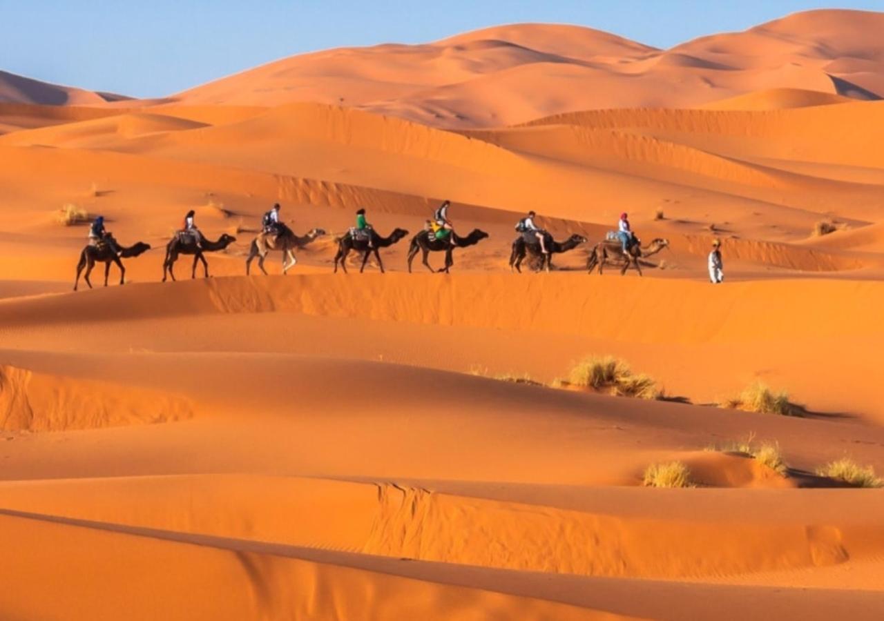 Desert Experience Glamping Hotell Merzouga Exteriör bild